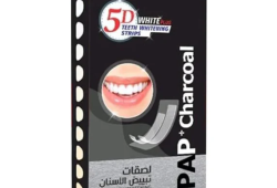 5D وايت بلس لصقات تبيض الاسنان بالفحم 28 لصقة